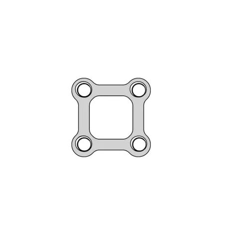 Kompressionsplatte für Unterkiefer - A110 03 364 20 series - Aysam Orthopaedics - mit Verriegelung / Metall