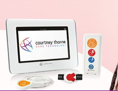 Panik-Taste-Schwesternrufsystem - ALTRA CARE - Courtney Thorne - domotisch / für medizinische Zwecke / mit automatischem Detektor