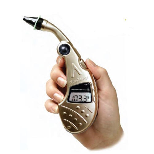 Thermometer für Veterinärmedizin - VET-TEMP® - Advanced Monitors Corporation - digital / Ohr