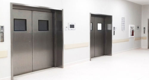 Schutztür - HS-202B - Grupsa - für Krankenhaus / einflügelig / Schwenk