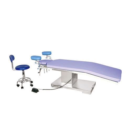 OP-Tisch / für Ophthalmologie - HE-607-A - Harbin Howell Medical - HNO / hydraulisch / mit Armstütze
