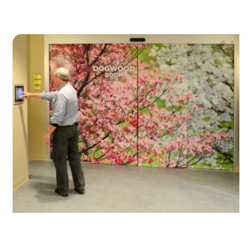 Tür mit Abschirmung - SmartDoor® Proton - Veritas Medical Solutions - für Strahlentherapie / Proton / Schiebe