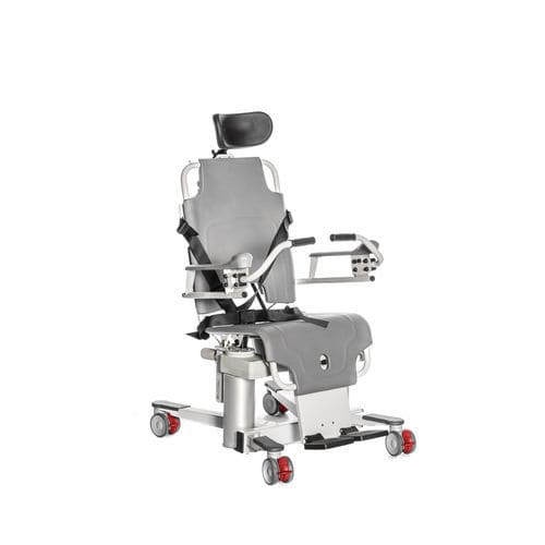 Duschstuhl mit Armlehnen - TR 1000 - TR Equipment - mit hoher Rückenlehne / auf Rollen / Toilette
