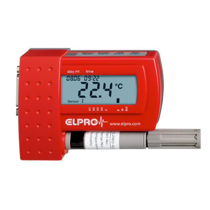 Temperatur-Datenlogger - ECOLOG TH1 - ELPRO-BUCHS AG - Feuchte / 2 Kanäle