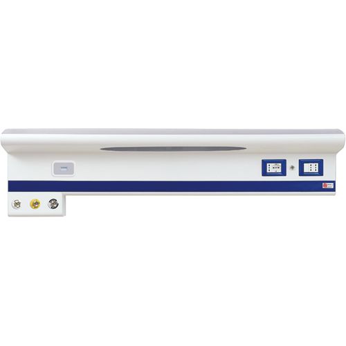 Wandmontierte Versorgungseinheit - Main Gas - Sostel - horizontal / Patientenzimmer / mit Licht
