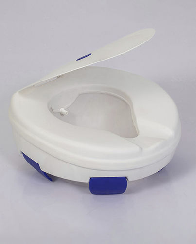 Toilettensitzerhöhung mit Armlehnen - 3725 - Novamed Medical Products - mit Deckel