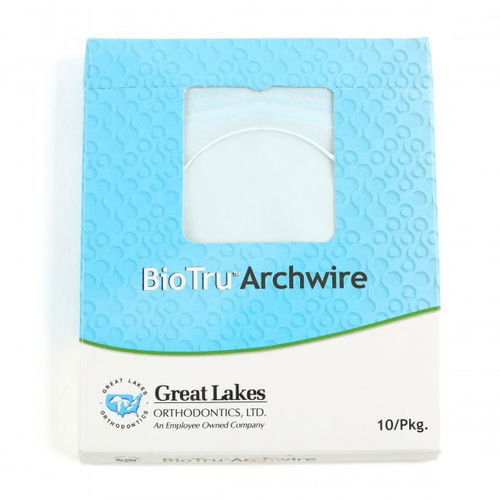 Runder kieferorthopädischer Draht - BioTru® - Great Lakes Dental Technologies - Edelstahl