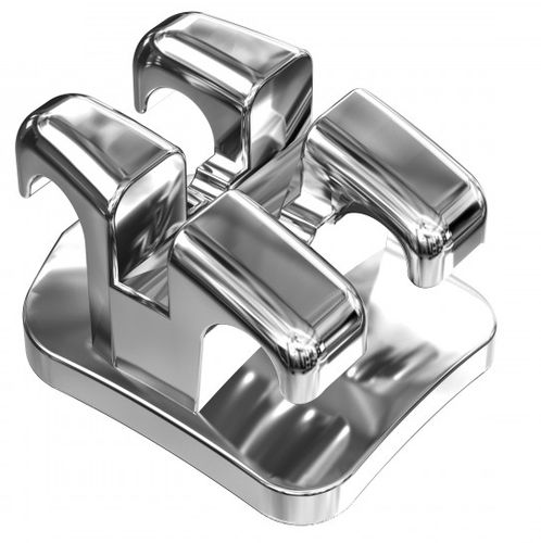 Orthodontie Bracket / Metall - BioMax® .022  - Great Lakes Dental Technologies - gerade
