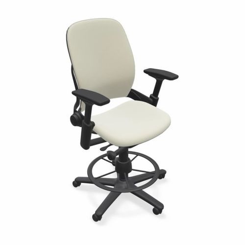 Bürostuhl mit Armlehnen - Leap - Nurture - Steelcase - auf Rollen / mit hoher Rückenlehne / höhenverstellbarer