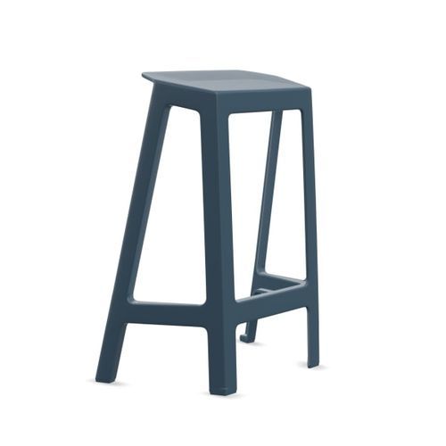 Hocker für Gesundheitseinrichtungen - Flex Perch - Nurture - Steelcase - blau