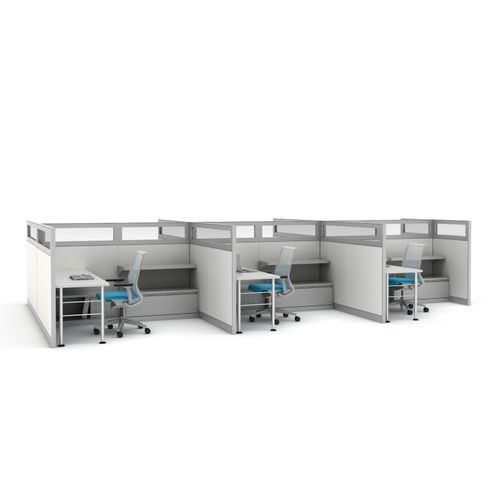 Rechteckiger Schreibtisch - Kick  - Nurture - Steelcase - modular / für Open Space