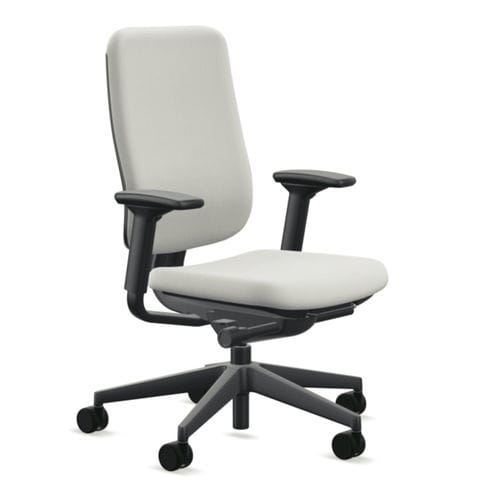 Bürostuhl auf Rollen - Reply - Nurture - Steelcase - mit Armlehnen / Dreh