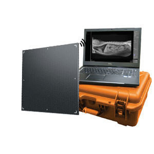 Flachbilddetektor für Veterinärradiographie - DR wizard EZ  - Diagnostic Imaging Systems - tragbar / kabellos / 17 x 17