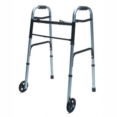 Gehgestell mit 2 Rädern - 716270 series - GF Health Products - zusammenklappbar