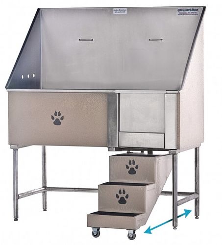 Bodenstehender Pflegebadewanne für Tiere - Elite - Groomer's Best