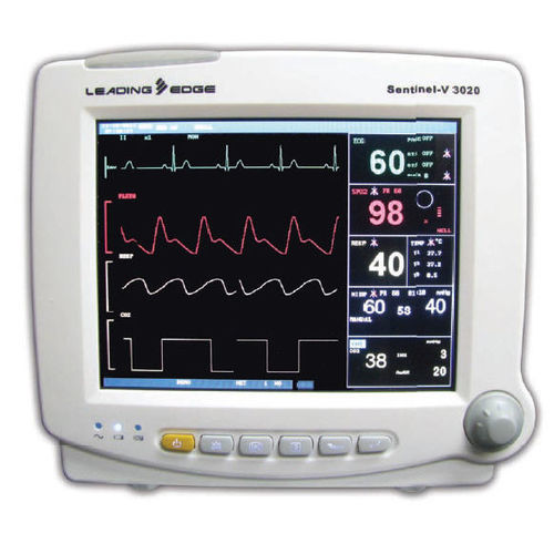 Kompakter Multiparameter-Monitor - Sentinel-V 3025i - Leading Edge - tragbar / EKG / RESP