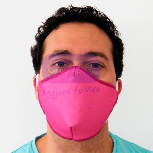 Stoffschutzmaske - 70840 - Goflor® - unisex / schwarz / violett