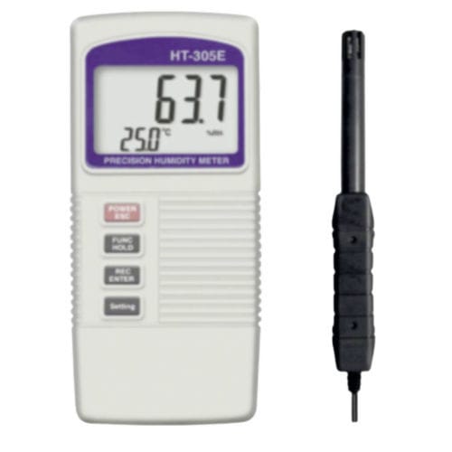 Feuchtigkeitsmessgerät - Ht-305e - JP Selecta - Temperatur / Labor / tragbar