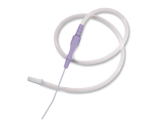 Chirurgischer Absaugschlauch - NETWORK ENT™ - Network Medical - rechtsseitig / transparent / zum Einmalgebrauch