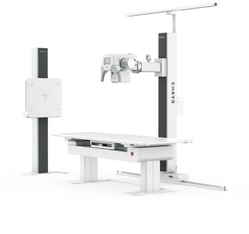 Digitales Röntgensystem - EXSYS DEXI Manual - DRTECH - für multifunktionale Röntgenaufnahmen / mit bodenstehendem Bucky