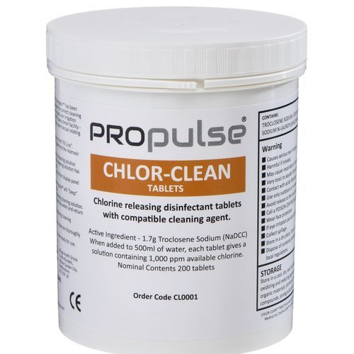 Chlor-Reinigungsmittel - ProPulse® Cleaning Tablets - Mirage Health Group - für Oberflächen