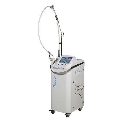 Dental-Laser - PLUSER - Doctor Smile - für Weichgewebe-Chirurgie / Er:YAG / auf Wagen
