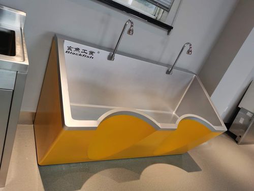 Waschbecken für OP / 2 Arbeitsplätze - BF-SS - BLACKFISH INDUSTRIES (SHANGHAI) CO.,LTD - Edelstahl / Corian® / aus Acrylharz
