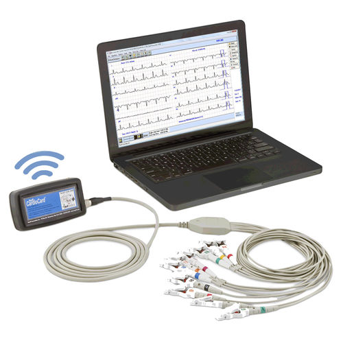 Bluetooth-Elektrokardiograph - CardioResting™ - Nasiff Associates - Ruhe / 12 Kanäle / 3 Kanäle