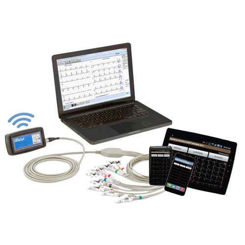 Ruhe-Elektrokardiograph - CardioCard™ - Nasiff Associates - Belastung / 12 Kanäle / für Tablet
