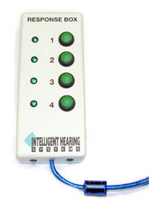 Audiometer mit visueller Verstärkung - Video VRA - Intelligent Hearing Systems - für pädiatrische Audiometrie / computergestützt