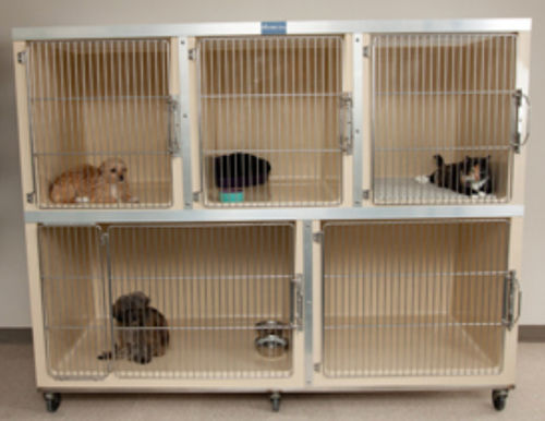 Tierkäfig für Katzen - Quiet Cottages™ - Mason - 5 Abteile / Glasfaser