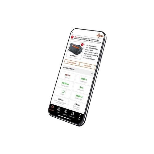 Mobile Applikation / Monitoring - Busch Vacuum Solutions - medizinisch