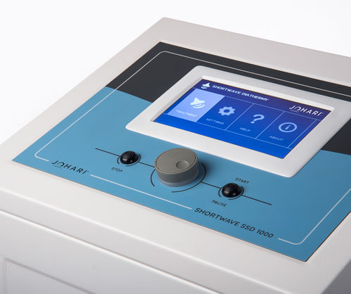 Kurzwellen-Diathermiegerät - SWD SS – 1000 - Johari Digital Healthcare - auf Wagen