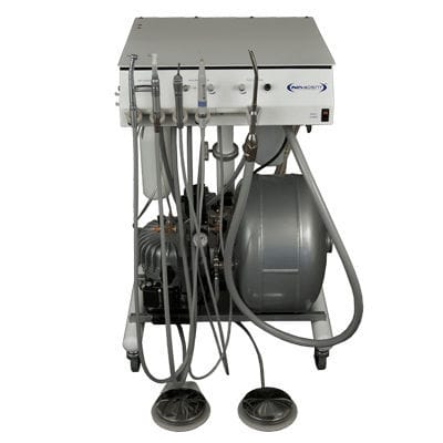 Helferinnenelement für Dentaleinheit / Wagen - VersaCart™ - Inovadent - für Veterinärmedizin