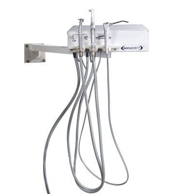 Wandmontiertes Helferinnenelement für Dentaleinheit - HS2 - Inovadent - 3 Instrumente