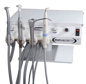 Helferinnenelement für Dentaleinheit / auf Sockel - HS4 - Inovadent - für Veterinärmedizin / 4 Instrumente