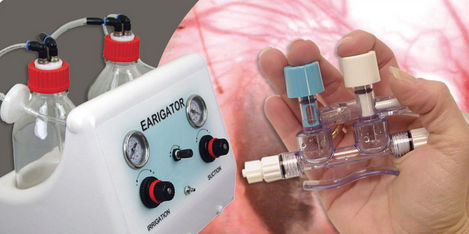 Fluidmanagementsystem / Spülung + Absaugung - Otopet USA - für Endoskopie