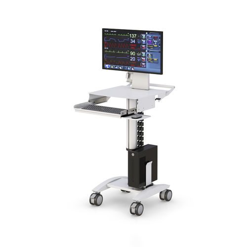 Akku-Computerwagen - 772730 - AFC Industries - höhenverstellbar