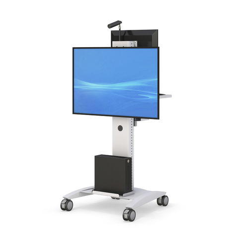 Höhenverstellbarer Tragarm - XLCD PLASMA CART - AFC Industries - für Monitor / für medizinische Zwecke / mobil