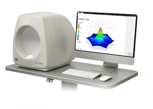 Elektroretinograph mit Elektrookulograph - RETIMAX - CSO - Costruzione Strumenti Oftalmici - mit Monitoring der evozierten Potentiale