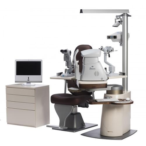 Ophthalmische Arbeitsstation - ETOILE II - CSO - Costruzione Strumenti Oftalmici - mit Stuhl / mit Licht / kompakt