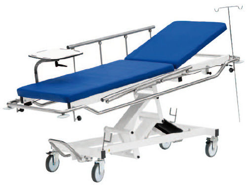 Notfall-Fahrtrage - CC.20.000H - Orla Equipamientos Clínicos - Traumatologie / hydraulisch / höhenverstellbar