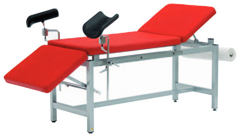 Gynäkologie-Untersuchungsliege - MSR37.190P+GN - Orla Equipamientos Clínicos - mit fester Höhe / dreiteilig