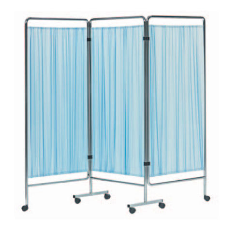 Medizinischer Bettschirm auf Rollen - BI SERIES - Orla Equipamientos Clínicos - 3 Flügel