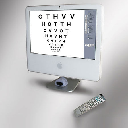 Optotypen-Testdisplay - GIL OHR - Gilras - ferngesteuert