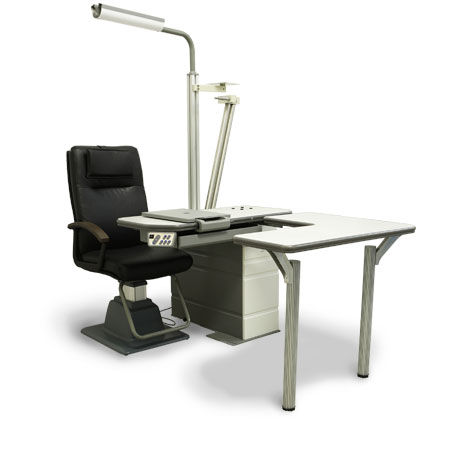 Ophthalmische Arbeitsstation - GUEVURA - Gilras - mit Stuhl