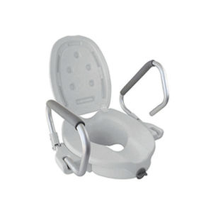 Toilettensitzerhöhung mit Armlehnen - HC6752 - CA-MI - mit Deckel