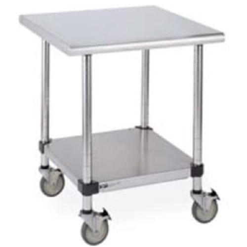 Tisch zur Konditionierung von medizinischen Geräten - DSW3AE-T - Continental Metal Products - quadratisch / Mobiler / elektrisch