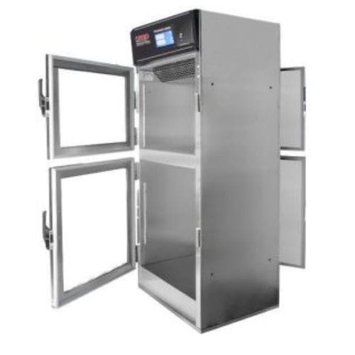 Wärmeschrank - DSW-2AE-PT - Continental Metal Products - Transfer / für Krankenhaus / mit Regal