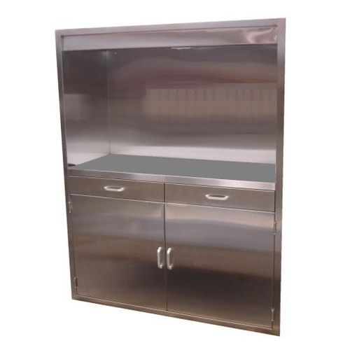 Medizinisch Computer-Arbeitsplatz - SC6 Series - Continental Metal Products - für medizinische Bildgebung / für Laptop Computer / einbaubar